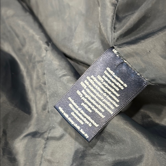 Tommy Hilfiger Purple Faux Leather Jacket with Classic Collar - Picture 4 of 5